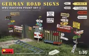 Miniart 1/35 German Road Signs WWII (Eastern Front Set 1) 35602 Plastic Model Kit