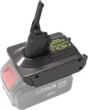 Tueddur V8 Battery Adapter Replacement for Dyson V8 Battery, Convert to Dewalt 20V Battery to Dyson V8 Absolute,Animal,Fluffy, Motorhead, Handheld Series vacuums,SV10 967834-02