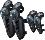 Motorcycle Knee Shin Guard Pads Motorcycle Elbow Guard Knee Pads Anti-Fall Men and Women Riding Leg Protection Protective Gear Four Seasons CE2 Motocross Racing Knee Guards
