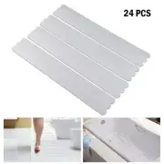 24pcs Anti- Strips anti shower sticker Shower Treads sticker Anti- Non