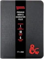 Ultra Pro Dungeons & Dragons Premium Zippered Book & Character Folio