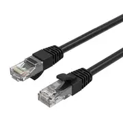 Cruxtec 10m CAT6/RJ45 Network Lead Cable LAN Ethernet Internet Router Cord Black