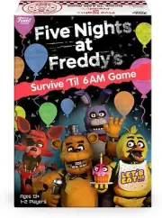 Funko 51761 Board Games 51761 Signature Five Nights at Freddys Game, Multicolou