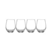 4pc Tempa Quinn Glass Tumbler