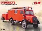 1/35 Mercedes L1500S LF 8 German light fire truck ICM 35527 Plastic Model kit