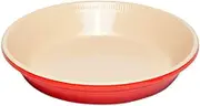 Chasseur La Cuisson Pie Dish, 25 x 5 cm /1.4 Litre, Red