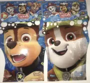 2 Paw Patrol Glove A Bubbles With Wave n Play Rubble & Zumba. NEW