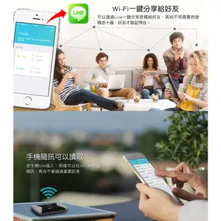 TP-Link M7450 4G sim卡 wifi 無線網路 行動 分享器 路由器