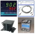 Fahrenheit PID Temperature Controller K Probe Relay SSR Thermocouple Heatsink