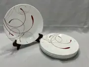 9pc Corelle Splendor Dinner Plates, 10.25”, Made In USA, A2143