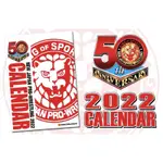 NJPW新日本職業摔角 2022年曆 鈴木實 鷹木信悟 岡田和陸 棚橋弘至 飯伏辛太 內藤哲也