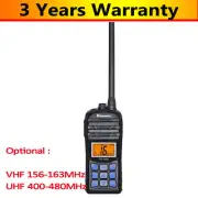 RS-35M UHF / VHF Marine Radio Handheld Transceiver IPX7 Walkie Talkie for Ships