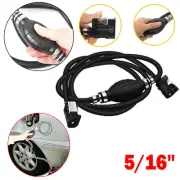 5/16" Hose Gas Fuel Line Assembly Primer Bulb Universal for Boat OUTBOARD Marine