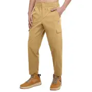 CHAMPION Stretch Woven Pants sz XL X-Large Sandrocks Tan
