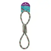 Paws & Claws Military 37x4cm Double Loop Tugger Toy Assorted