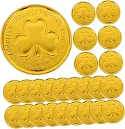 Veemoon 100pcs Shamrock Models for Saint Patrick's Day Decorations Party Supplies for Irish Festivals Festive for Luck and