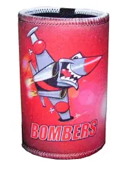 Bombers Mascot Paul Harvey Design Can Cooler Stubby Holder