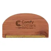Wood Sweater Pilling Remover - Multi-Fabric Cashmere Comb - De-Pilling and Lint