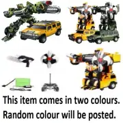MZ Transforming Car 2323P Hummer Toy RC IR Robot Remote Control Race Racing Play