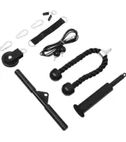 1 Set Fitness Kit Gym Machines for Home Portable Exercise Equipment Stretching E