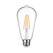 LED Vintage Filament Globe 4W E27 Clear (64mm)