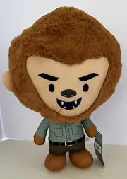 UNIVERSAL STUDIOS MONSTERS BIG HEAD WOLFMAN CHIBI 15" PLUSH DOLL NEW WITH TAGS
