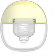 [Zosylala] Wearable Electric Breast Pump - Hands-Free, Portable & Wireless with 2 Modes & 9 Adjustable Levels, Low Noise, Painless, USB Rechargeable, Includes 21mm/24mm Flanges, Invisible In-Bra Design for Easy Breastfeeding