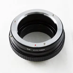 360度 移軸 Tilt CONTAX Yashica C/Y鏡頭轉Sony NEX E-MOUNT E卡口相機身轉接環