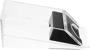 ibasenice 1pc Card Dealer Card Shuffling Machine Dealing Tool Creative Dealing Dispenser Cards Game Accessory Dealer Tabletop Accessories Electric Tools Poker Dealer Acrylic