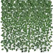 14 Pack 101ft Artificial Ivy Greenery Garland, Fake Vines B-14pcs of Vines