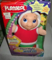 #9945 NRFB Hasbro Playskool Silent Night Gloworm Sings in English & Spanish