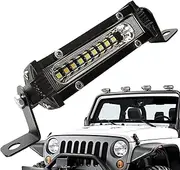 Led Light Bar | 9W LED Work Light,Worklight Tool Outdoor Camping Lighting, Spot Flood Combo Beam Driving