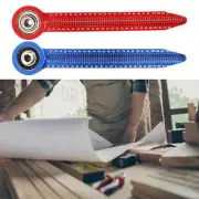 Mini Woodworking Compass Scriber 360° Rotating Fixed Point Marking Professional