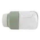 (Green)Portable Blender 1L Dual Lid Efficient Use Convenient Strap Recharge EO