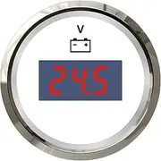 ALAGPNPMZH 9-32V Marine Digital LED Voltmeter Gauge Boat Car Battery Voltage Indicator Voltmeter