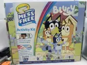 Crayola Wonder Mess Free Coloring Activity Set Bluey 27 Page,Markers,Stickers ST