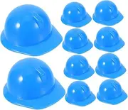 NOLITOY Plastic Mini Safety Hat Collection 10pcs Miniature Helmets for Dolls Decor Pet Fashion Outdoor