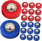BESPORTBLE 20pcs Shuffleboard Parts Tabletop Shuffleboard Game Accessories Mini Roller Beads Curling Equipment Replacement Pieces Set
