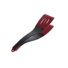 2 in 1 Silicone Spatula Clip 34cm BBQ Clip Turner Flipper Food Tongs Pancake