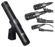 Audio Technica ATM230PK (3) Dynamic Instrument Drum Microphones+AKG Pencil Mic