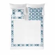 Duvet Cover Naturals Amalfi Double 220 x 220 Cm