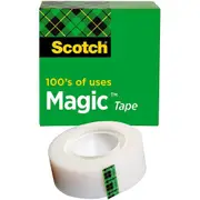 Scotch 810 MAGIC TAPE 19MM X 33M BOXED