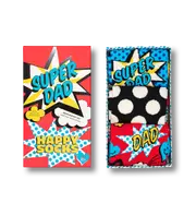 Unique Father's Day Gifts - Fun 3-Pack Super Dad Socks