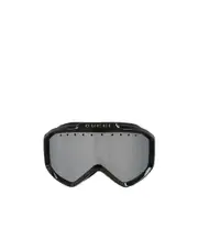 logo-lettering ski goggles One size Gray