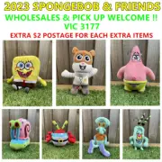 SPONGEBOB SQUAREPANT KID CHILD BABY SOFT BEAR PLUSH DOLL STUFFED ANIMALS KID TOY