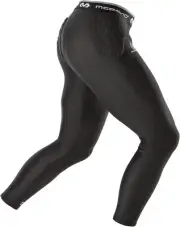 NWT McDavid Mens Hex Basketball Compression 3/4 Tights Hip Tail Pads Black Men M