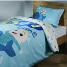 COCOMELON QUILT DOONA COVER SET SINGLE BED WHALE DESIGN 100% COTTON JJ BABY