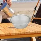 Fine Mesh Strainer Flour Sieve Baking Tool for Picnic Mountaineering Rice
