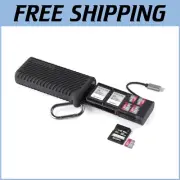 CreateMate 2-in-1 SD/TF Card Reader & Holder - Fast Transfer and Secure Storage
