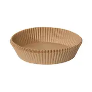 50Pcs/Box Baking Papers Disposable Microwaved Round Oil-proof Cake Muffin Liners for Daily Use Khaki